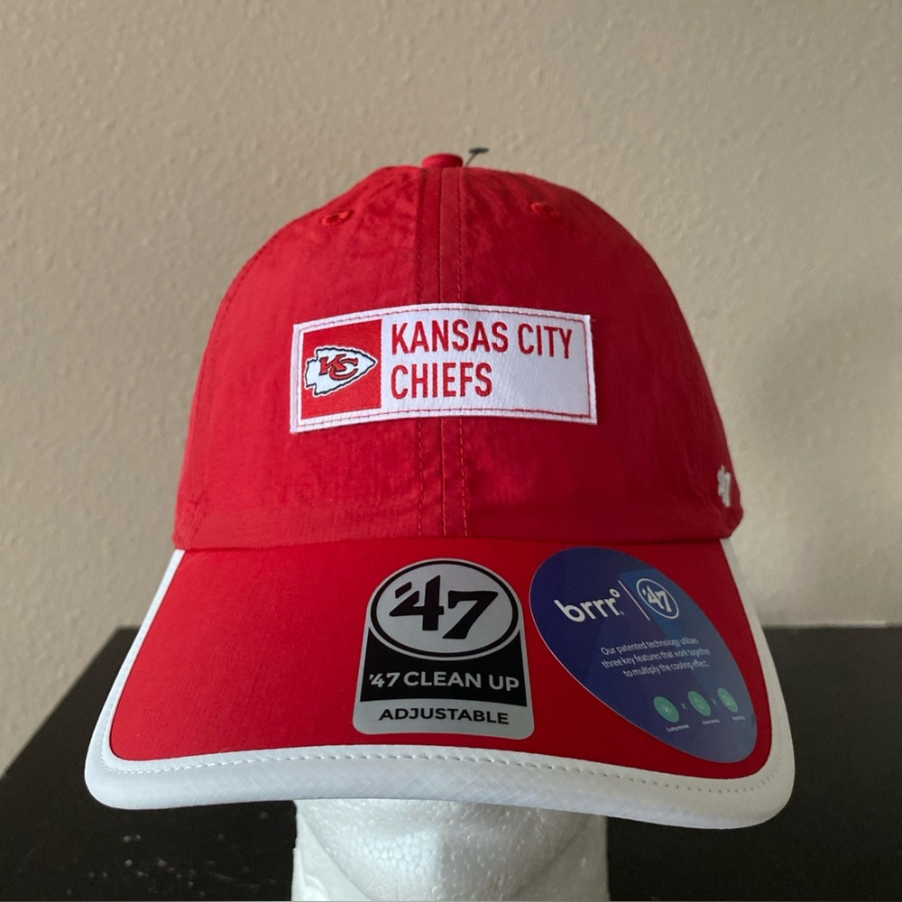 47 Kansas City Chiefs Member Clean‎ Up Adjustable Hat - OSFM